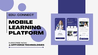 Edu-Connect Mobile Learning Platform App Flutter Project Full App Coding