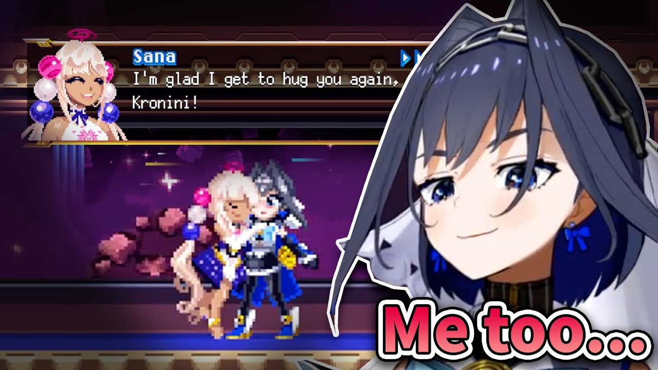 Kronii Meets Sana in Chrono Gear and Gets Hugged by Her【Hololive EN】