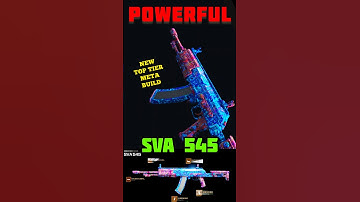 The NEW *SVA 545* Best Class Setup is POWERFUL 🔥 | Meta Build | BROKEN | MW3 | COD #shorts #viral