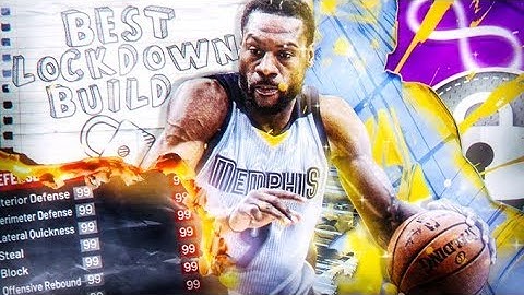 BEST LOCKDOWN BUILD IN NBA 2K20! DEFEND LIKE TONY ALLEN! EVERY DEFENSIVE & SHOOTING BADGE!