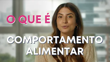 Qual a definição de comportamento alimentar?