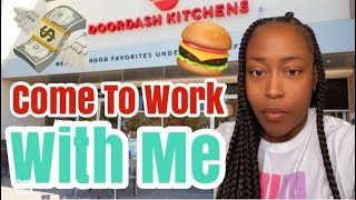 COME TO WORK WITH ME DOORDASHING| BILLS STILL COMING IN| HOW MUCH MONEY DID I MAKE???