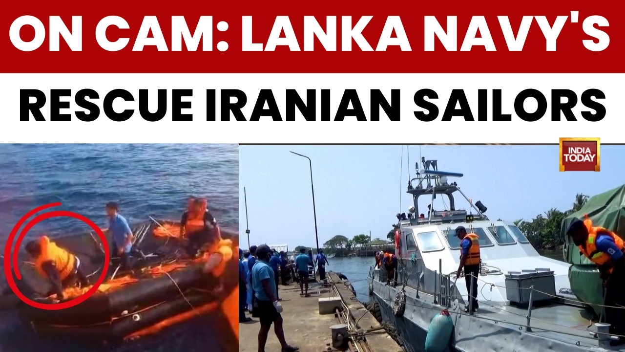 Sri Lankan Navy Rescues 32 Iranian Sailors After US Torpedo Attack on Iris Dina