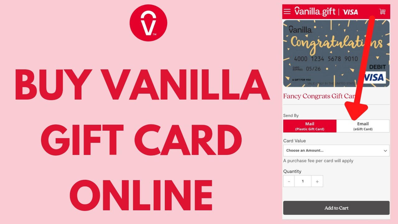 How to Order Vanilla Gift Cards Online (2021) Vanilla eGift Card