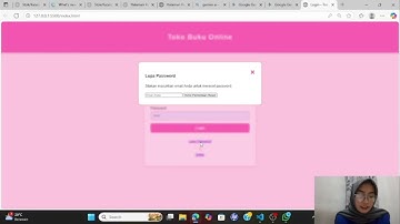 Aplikasi Web Toko Buku Tema PINK LUCU! |  Proyek UTS Pemrograman Web