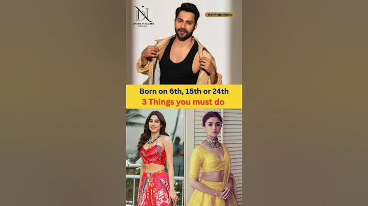 Born on 6th, 15th or 24th - 3 Must to do things #bornonthisday #numerology #astrology #astrologytips