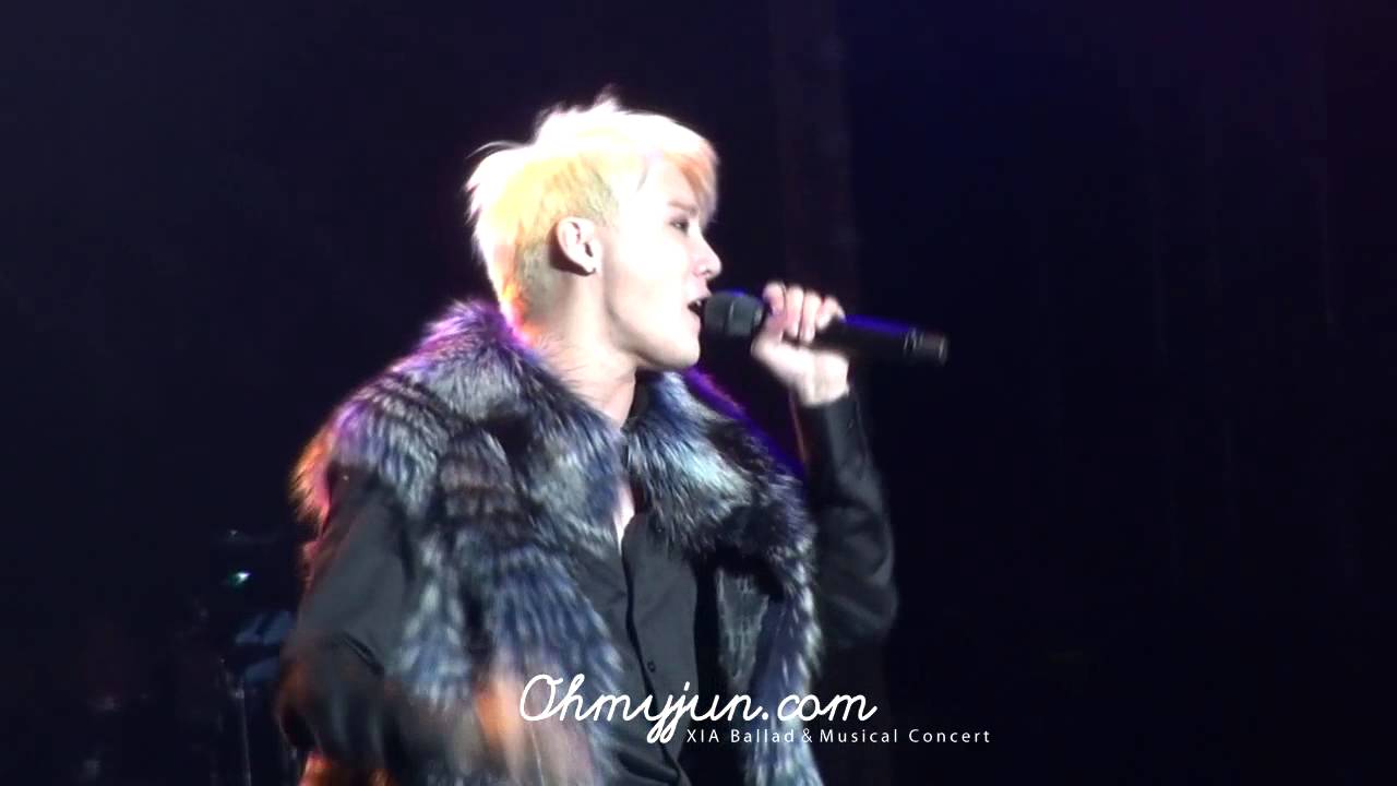 121229 XIA BALLAD&MUSICAL CONCERT - 그런가봐요