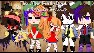 The Afton Family Stuck in a Room for 24 Hours | RUS/ENG || Part 1| Resimi