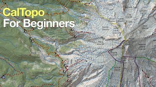 How to Use CalTopo / CalTopo for Beginners screenshot 2