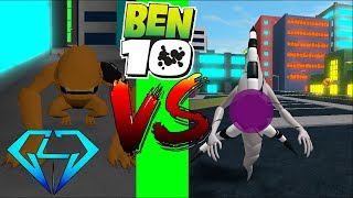 Roblox Ben 10 Arrival Of The Aliens Wildmutt VS Ghostfreak