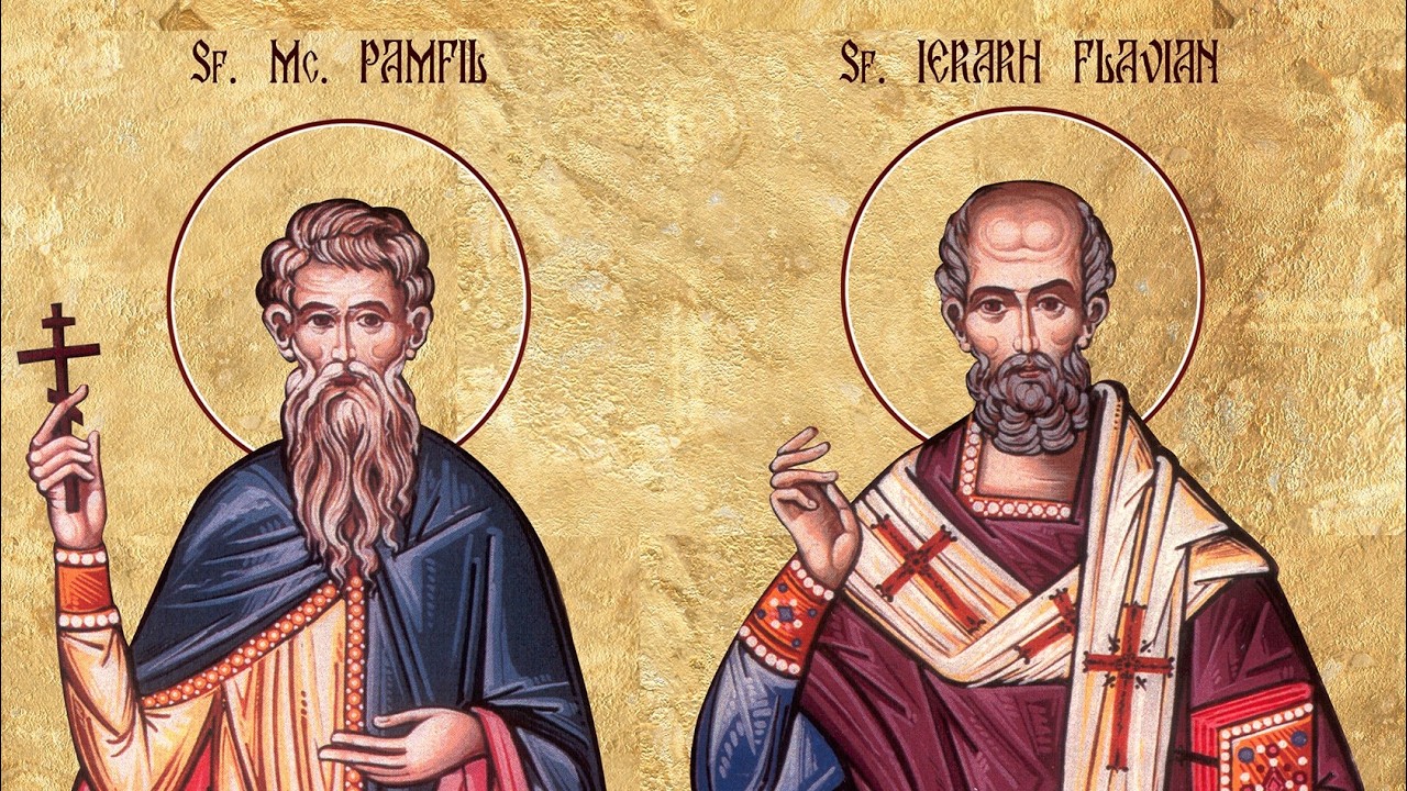 🔴 LIVE 4K: Slujba Vecerniei - Sf. Mc. Pamfil preotul și Valent diaconul; Sf. Ier. Flavian