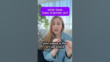 What does data scientist do? #datascience #dataanlysis #ml
