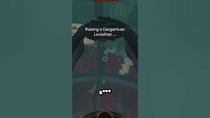 The garg was friendly at first… #subnautica #gargantuanleviathan