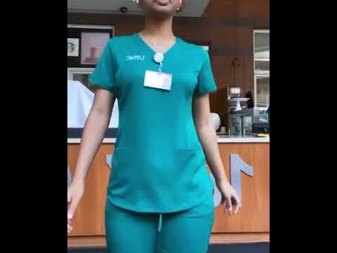 thick nurse twerking