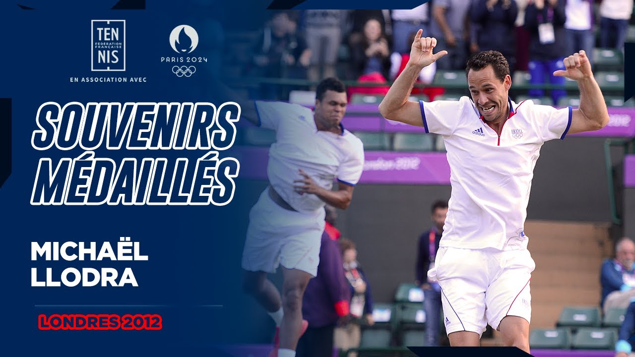 Souvenirs de médaillés : Michaël Llodra, médaillé d'argent à Londres | FFT