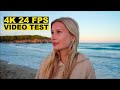 Sony a7iii 4k test  cinematic handheld 24fps footage