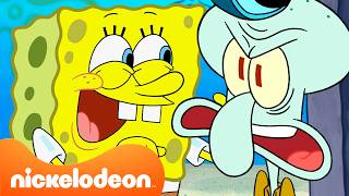 Bob l'éponge | 4 HEURES des meilleurs moments de Bob l'éponge et Carlo 🧽🦑 | Nickelodeon France