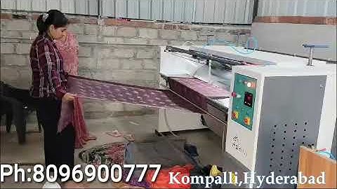 Fully Automatic Saree Rolling Machine