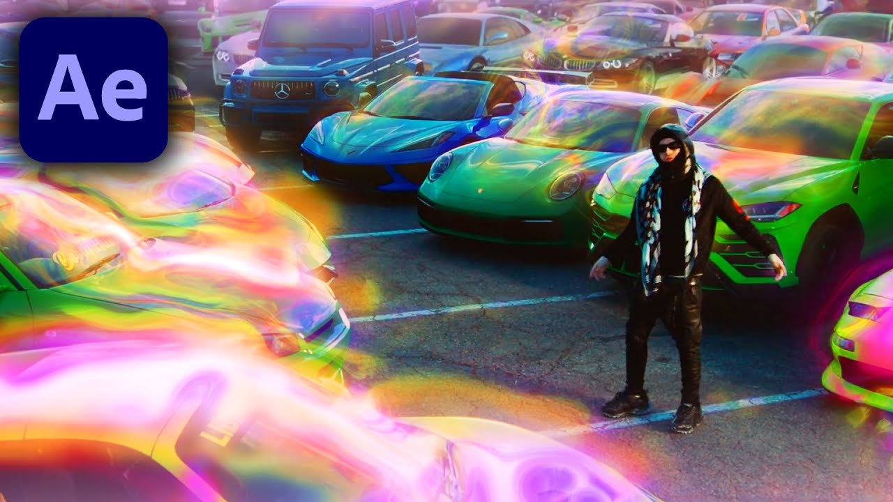 how i made this INSANE WARPED COLOR EFFECT on Yeat's Music Video (After