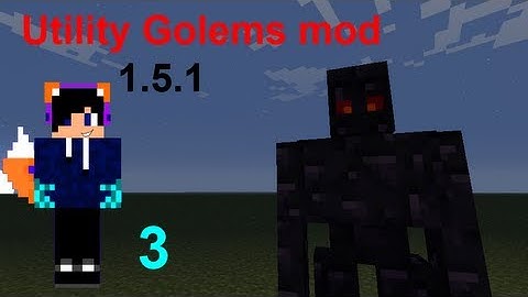 Minecraft Mod Utility Golems 1.5.1 Review Part 3