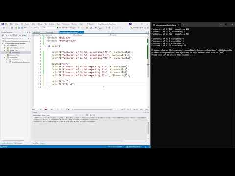 C Programming Recursion:  Power