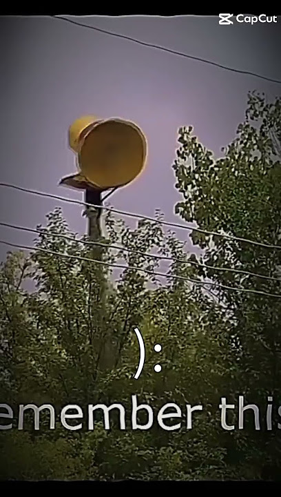 bye old air raid siren