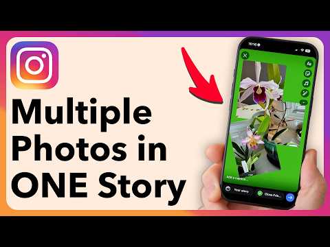 How to Add Multiple Photos in ONE Instagram Story