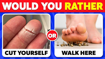 Would You Rather...? 100 HARDEST Choices Ever! 🌈😱🧠 Quiz Blitz