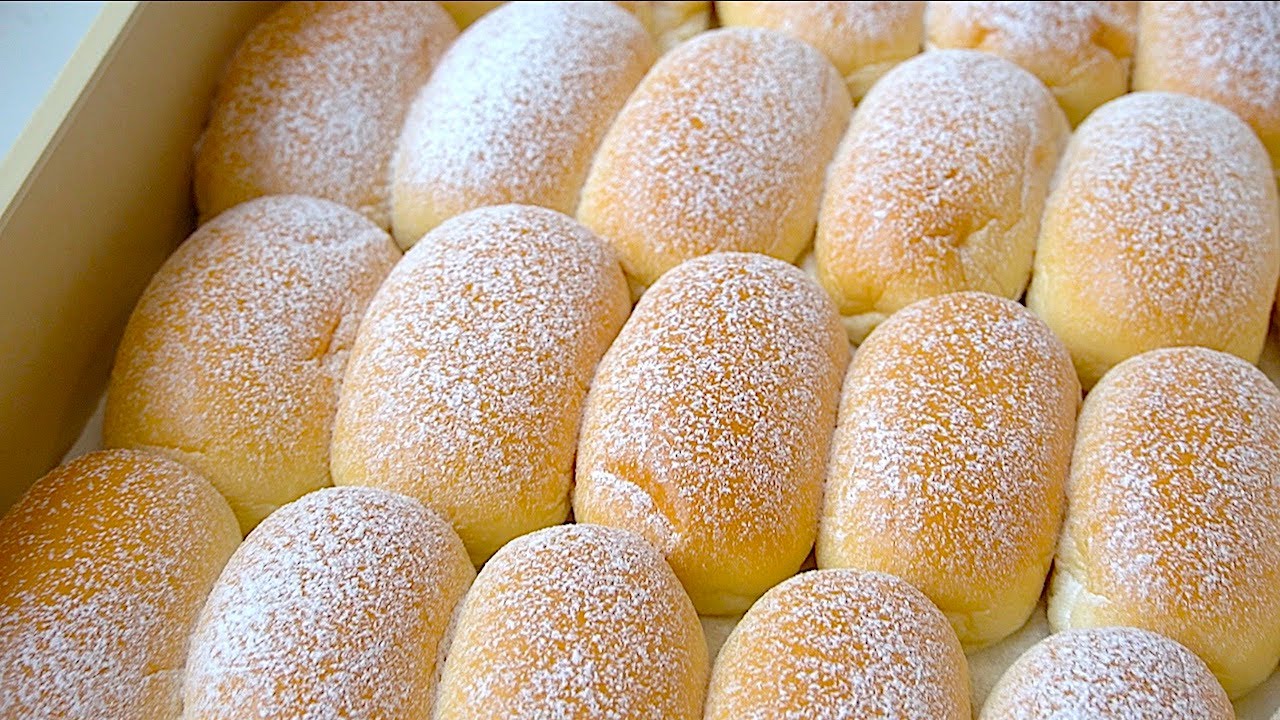 Snowy Hokkaido Milk Cream Croissant Buns Little C Bangkok Street