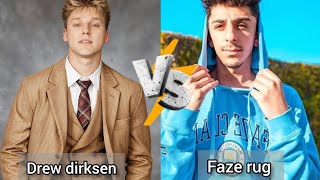 Full Drew dirksen vs faze rug lifestyle comparison News