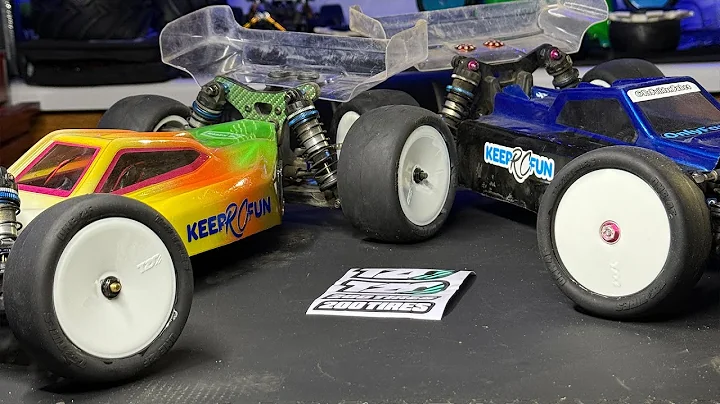 Testing the New TZO Tires One 2.2" 1/10 Slick Buggy Tires