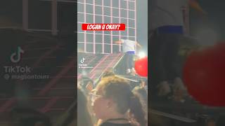 #LoganHenderson takes another tumble #bigtimerush #btr