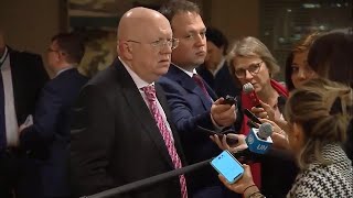 Russia on the humanitarian situation in Syria - Media Stakeout (10 Jan 2020)