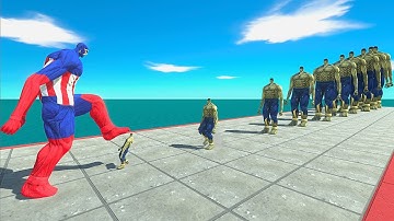 Avengers vs 10 Levels of Grey Hulk Colossal Titan – ARBS Size Comparison