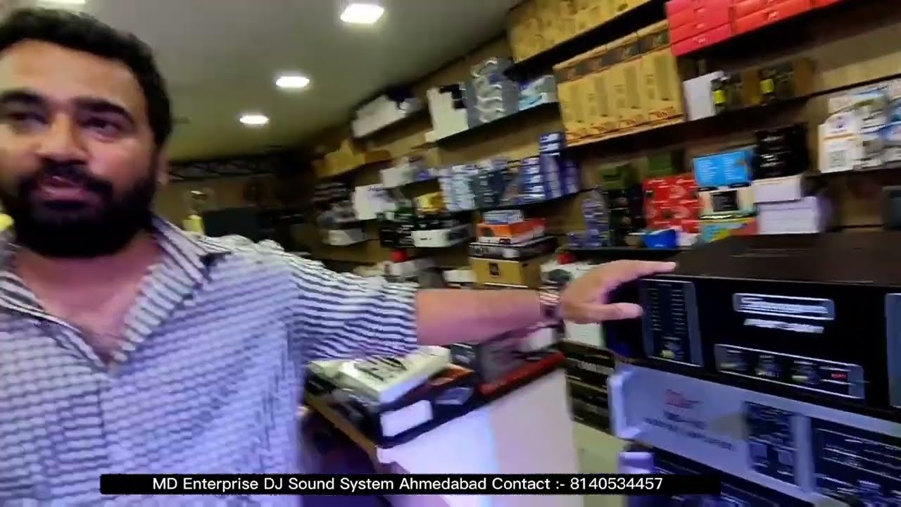 FULL DJ SETUP BASS || DJ sound system Market in Ahmedabad || top DJ sound system | 