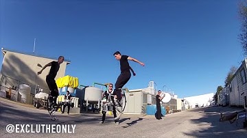Exclu The only jumping stilts video demo