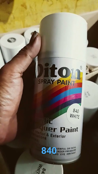 CAT SEMPROT DITON 840 WHITE #shorts #shortvideo