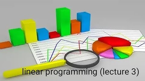 linear programming lecture 3(12th class)