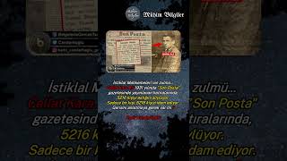 İstiklal Mahkemelerinin Zalimliği...