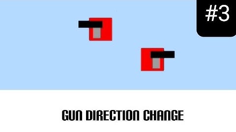 How to change Gun direction according to joystick movement  in max2d|Tutorial.