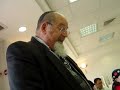 Rabbi Gerald (Gedalyah) Goldstein at Ami Eliezer Bris