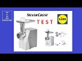 SilverCrest Minicer SFW 350 D3 REVIEW / TEST (Lidl Meat Grinder 350W multi appliance)