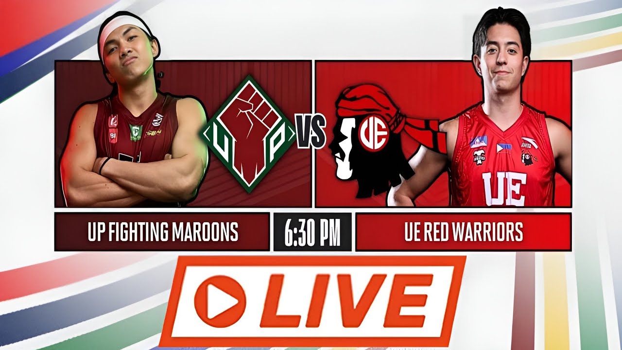 🔴 LIVE 🔴 UP FIGHTING MAROONS vs UE RED WARRIORS | UAAP SEASON 87 | MEN ...