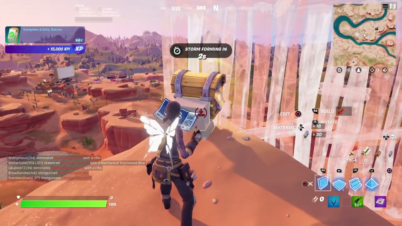 Where/how to land at impossible rock! 