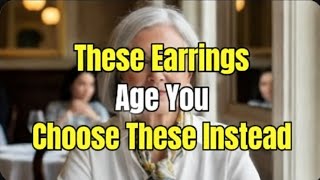 Stop Wearing These 5 Earrings After 60 – Choose These Instead.