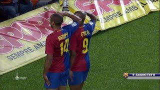 اهداف برشلونة 60 ملقا  الدوري الاسباني 2009