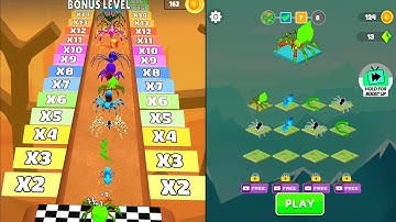Insect Domination 3D vs Join Numbers - Number Merge Run Math Games (Insect Evolution Run)