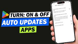 How to Turn On or Off Auto Update Apps on Android  | Enable or Disable Automatic App Updates