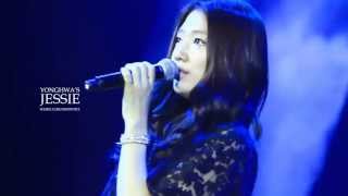 Park Shin Hye sings Pitch Black in Kiss of Angel Shangahai 2013 HD