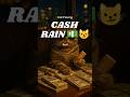 Cat Flexing Cash Rain 💵🐾